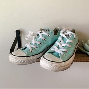 Turqoise Blue Womens Converse